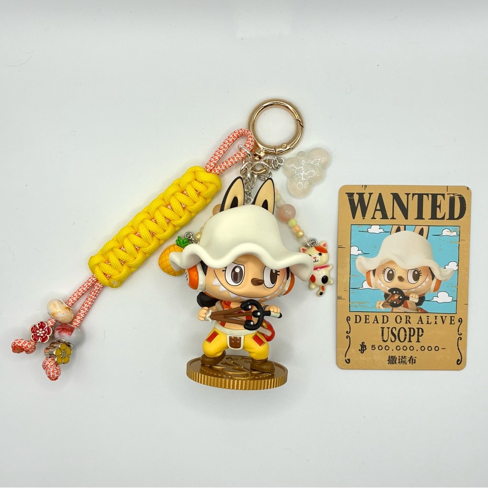 The Monsters x One Piece Handmade Bag Charm - Usopp